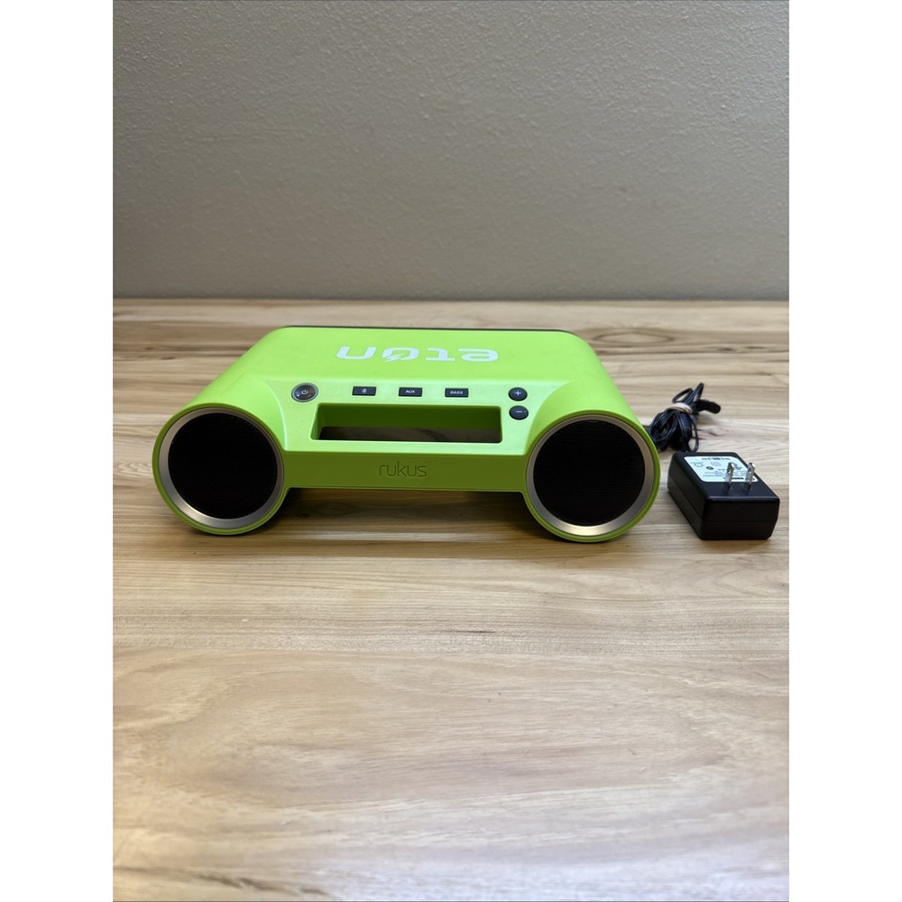 Eton Rukus RK100 Portlable Bluetooth Sound System w/ Adapter | No Batteries - Picture 8 of 8
